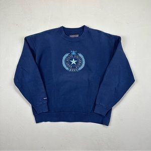 vintage jansport kent state university college embroidered sweatshirt